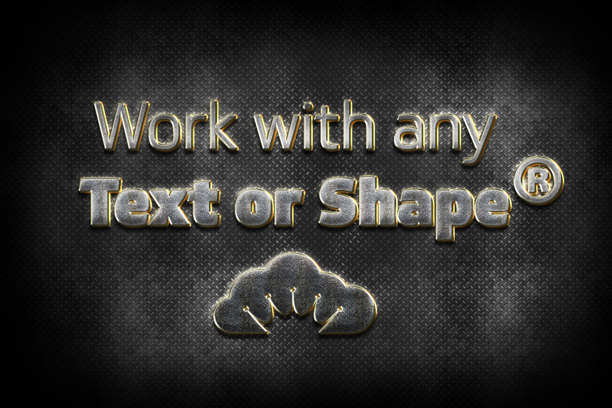 New Chrome Style, a Layer Style Add-On by Chuhe86 (Photo 2 of 2)