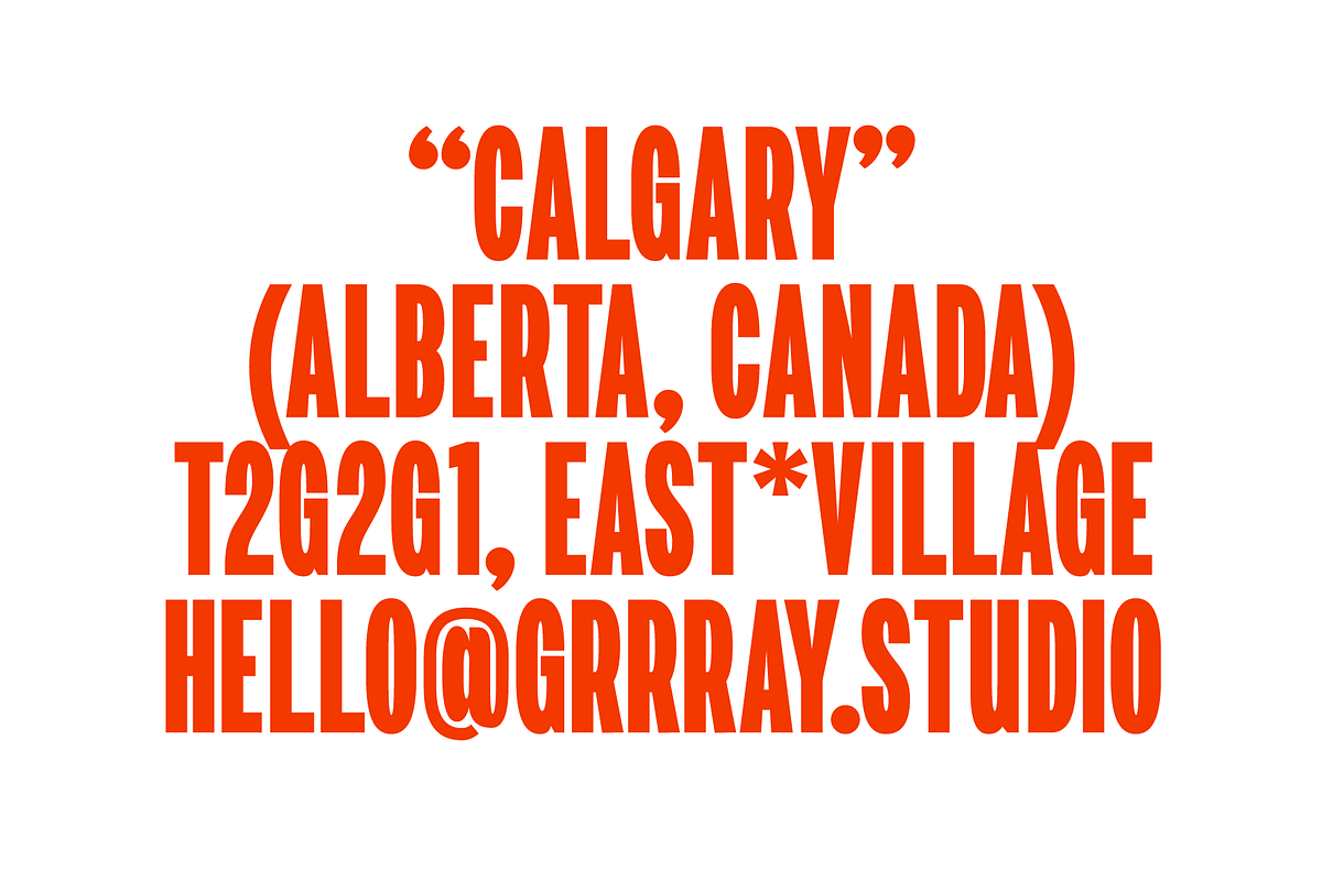 Calgary Display, a Font by grahampaterson (Photo 4 of 18)