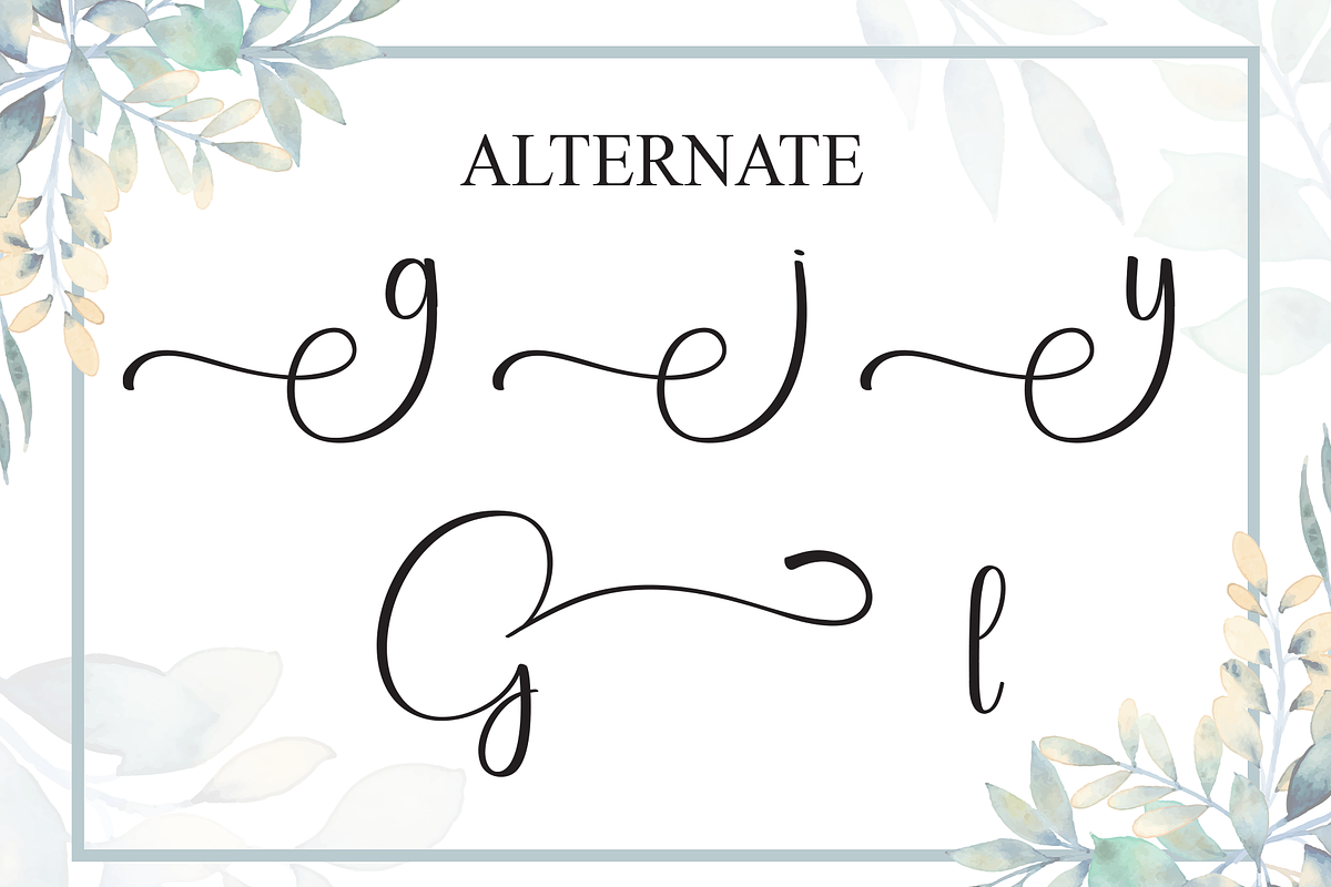 Greeting | Script Font, a Handwritten Font by Scratchones (Photo 8 of 9)