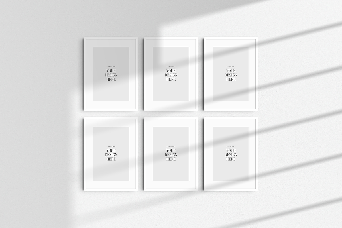 Frame Mockup BUNDLE 5:7 A4 Portrait, a Product Mockup by DESIGN BY nube (Photo 10 of 15)