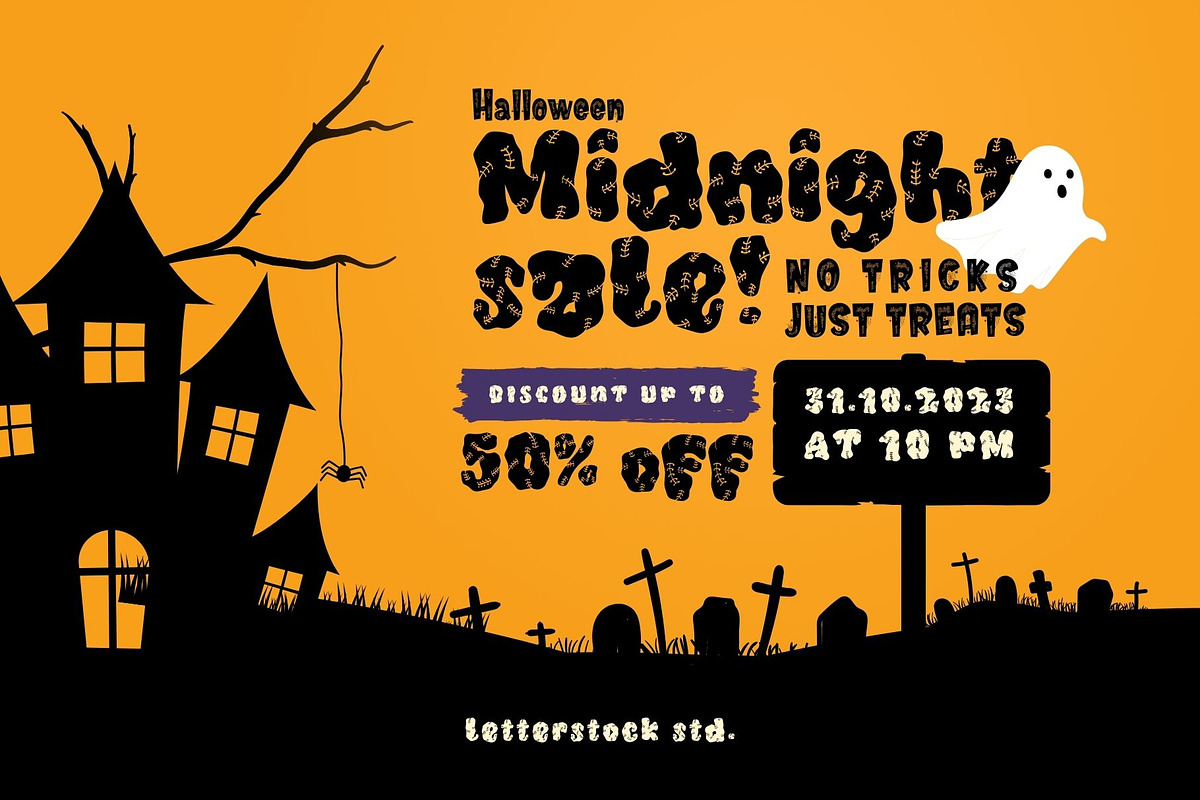 Monstermeld, a Blackletter Font by LetterStock (Photo 4 of 6)