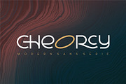 Cheorcy |Modern Sans|, a Sans Serif Font by ErgibiStudio (Thumbnail 1 of 11)