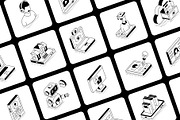 E-Learning Isometric Illustrations, a Technology Illustration by Vectors Market (Thumbnail 8 of 11)