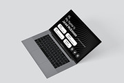 Laptop Business Card - Crypto Trader, a Business Card Template by TheFeture (Thumbnail 5 of 5)