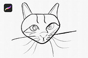 Procreate Ink Brushes, a Brush Add-On by Bene's shop (Thumbnail 4 of 8)