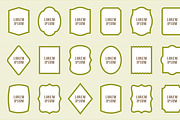 Labels: 18 shapes, different colors, an Object Graphic by moibalkon (Thumbnail 16 of 19)