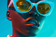 109 Fashion models in sunglasses, a Beauty & Fashion Photo by Handmadefont (Thumbnail 42 of 113)