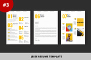 Resume Template Bundle - Vol 04, a Resume Template by Nina Shaw (Thumbnail 4 of 12)
