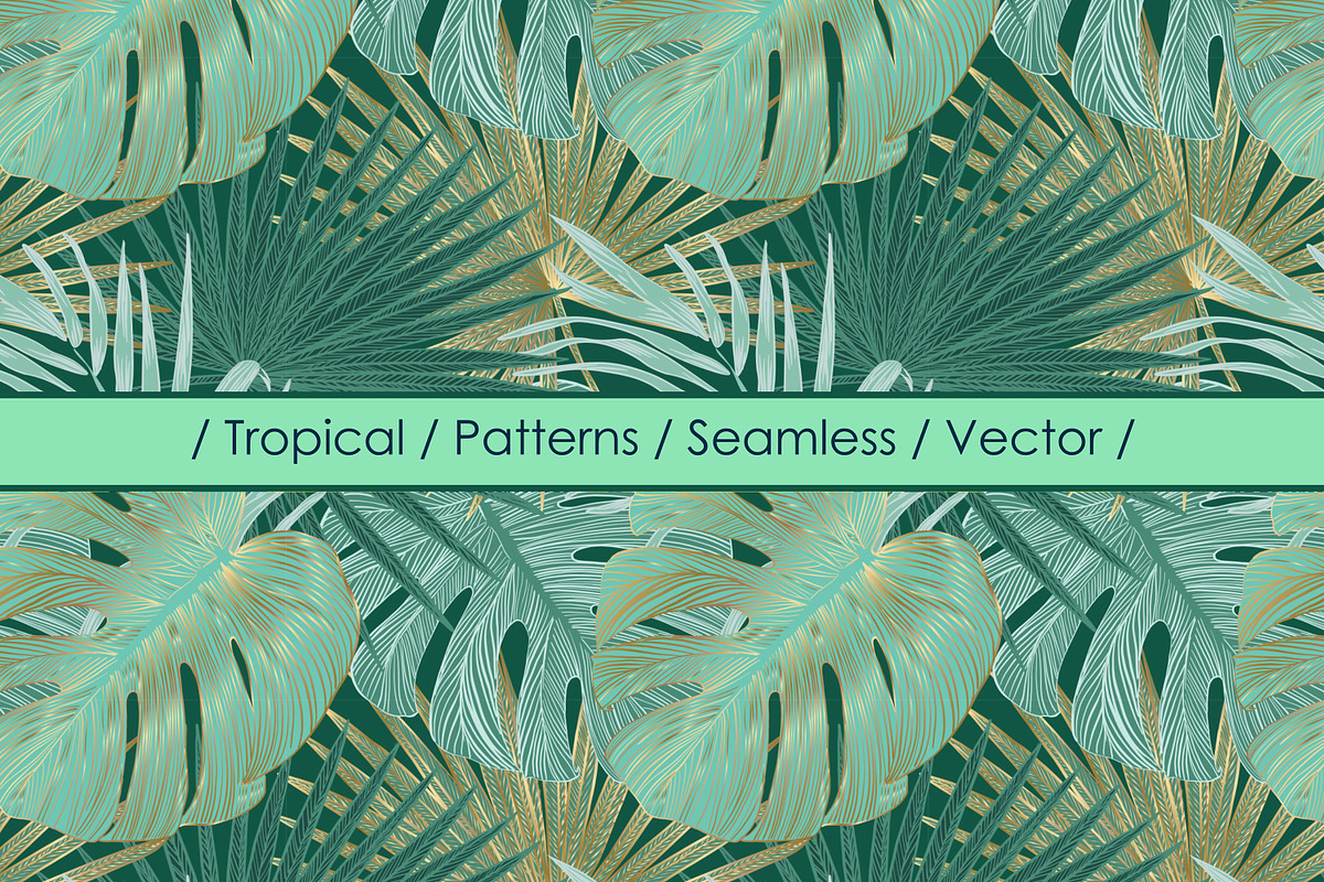 Wild Tropical Patterns, a Pattern Graphic by ANAKOTO (Photo 3 of 14)