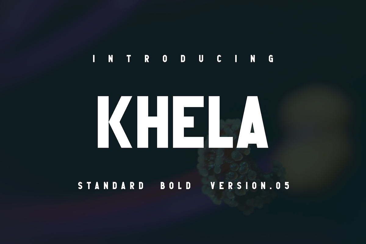 Khela ( Regular-Outline ) Bold Font, a Sans Serif Font by Monoletter Studio (Photo 1 of 6)