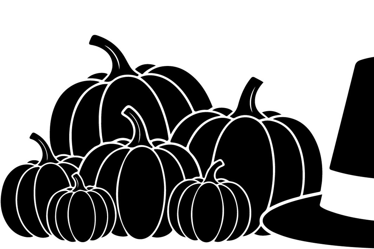 Thanksgiving Harvest Silhouette, an Illustration by Creativeshirt (Photo 8 of 51)