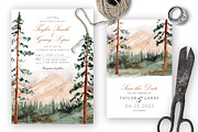 Mountain View - Wedding Suite, an Invitation Template by wulano (Thumbnail 2 of 6)