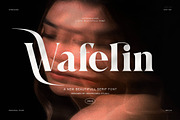 Wafelin Elegant Serif Font, a Serif Font by Graphicxell (Thumbnail 1 of 8)