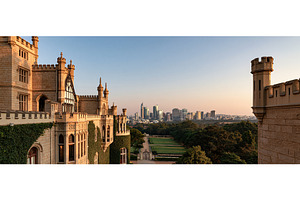 Bangalore Palace Gothic Towers at, an Architecture Photo by piter.goskov