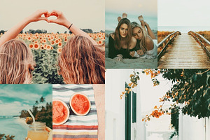 18 Melon Summer Photography Presets