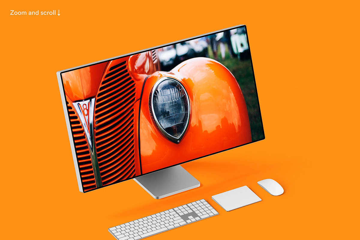 Apple Mac Pro & Display XDR Mockups, a Product Mockup by ls.graphics (Photo 8 of 14)