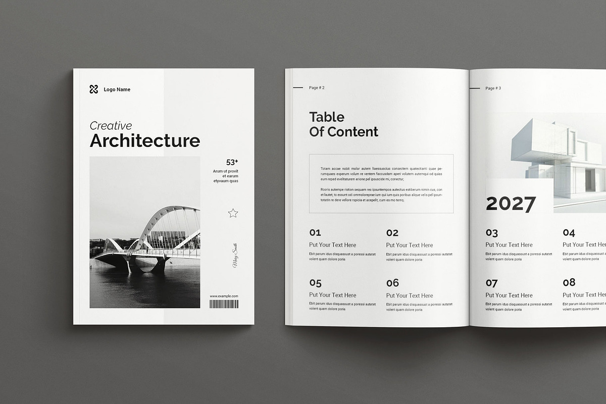 Architecture Portfolio, a Brochure Template by Seeing-art (Photo 2 of 11)