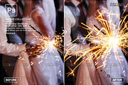 Sparkler overlay, photoshop overlay, an Object Graphic by 2SUNS (Thumbnail 6 of 10)