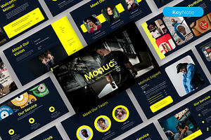 Monuc – Business Keynote Template, a Presentation Template by kreatifreya