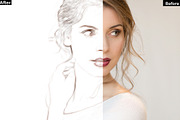 Photoshop Sketch Action preview 5