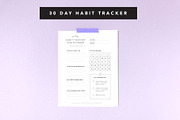 Habit Tracker Printable—1 New Habit, a Templates & Theme by Kristy Black Creative (Thumbnail 2 of 2)