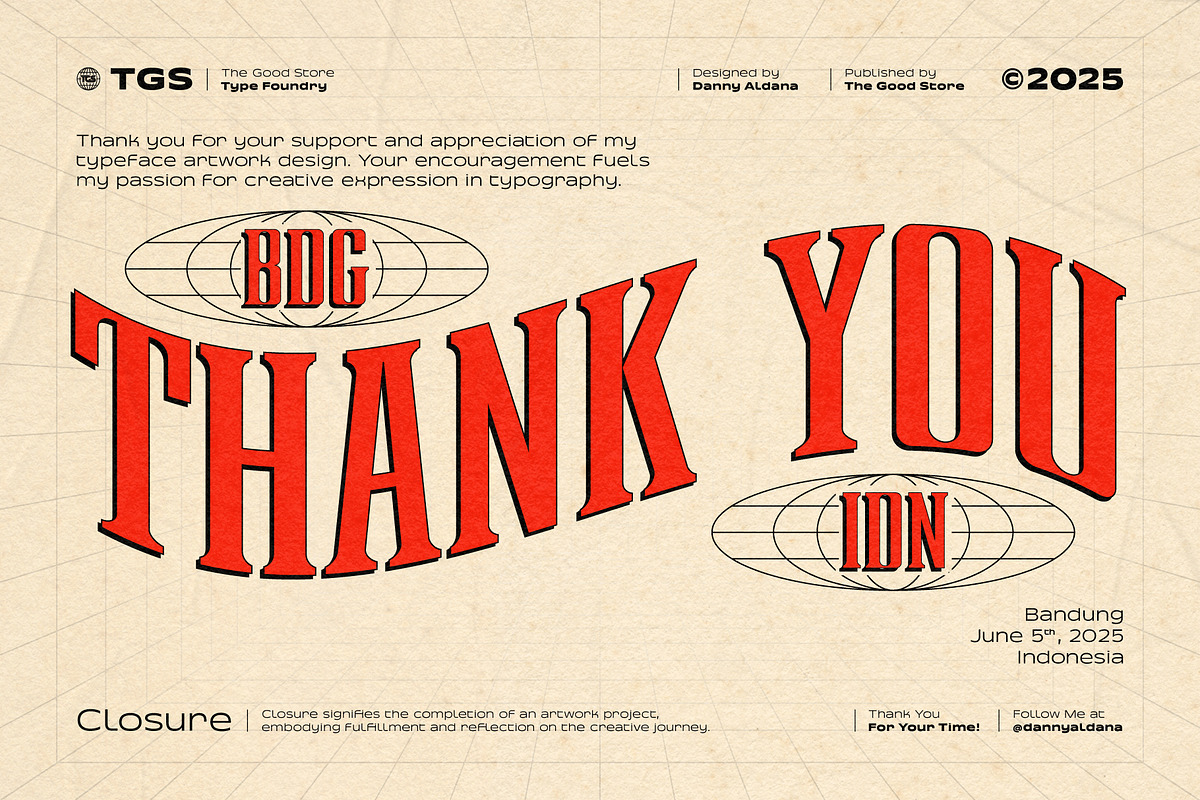 Retroristic Typeface, a Serif Font by The Good Store (Photo 11 of 11)