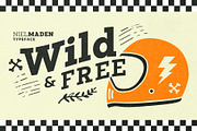 Nielmaden, a Slab Serif Font by Drizy (Thumbnail 2 of 9)