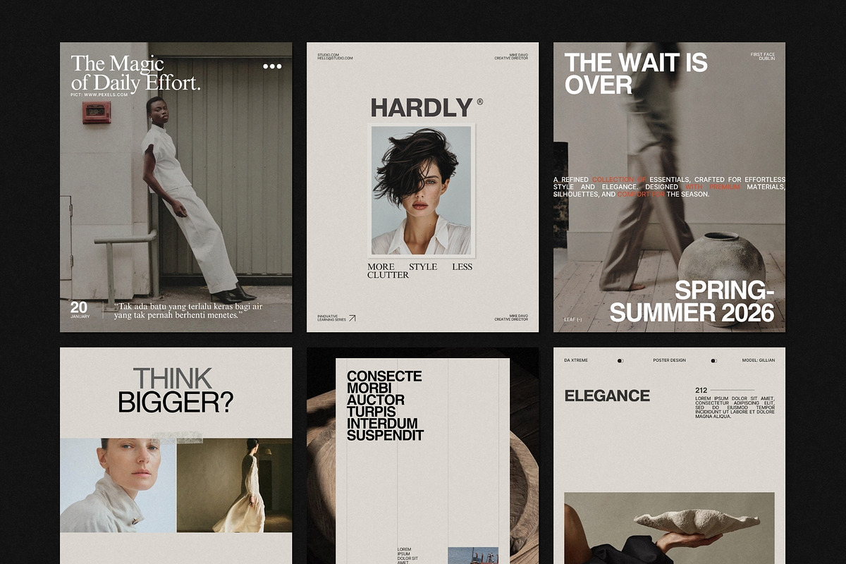 RAYO | Social Media Kit (II), a Social Media Template by Pixel Grid (Photo 7 of 10)