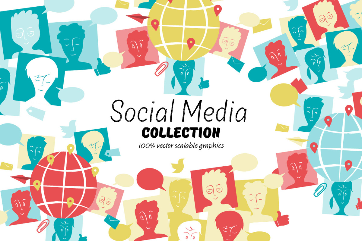 Social Network Collection, a Person Illustration by Hurcastock! (Photo 1 of 6)