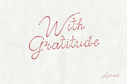The Quietude Poetic Romantic Script, a Script Font by AnMark (Thumbnail 13 of 13)