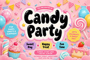 Cotton Candy, a Slab Serif Font by Wow Magic (Thumbnail 3 of 4)
