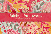 Paisley Patchwork Prints & Patterns, a Pattern Graphic by GND ART STUDIO (Thumbnail 1 of 8)
