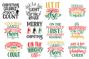 55 Christmas SVG Bundle