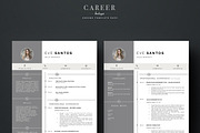 Modern Resume & CoverLetter Template, a Resume Template by careerboutique (Thumbnail 5 of 6)