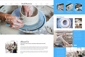 Small Business Responsive Page, a Templates & Theme by wavebreak