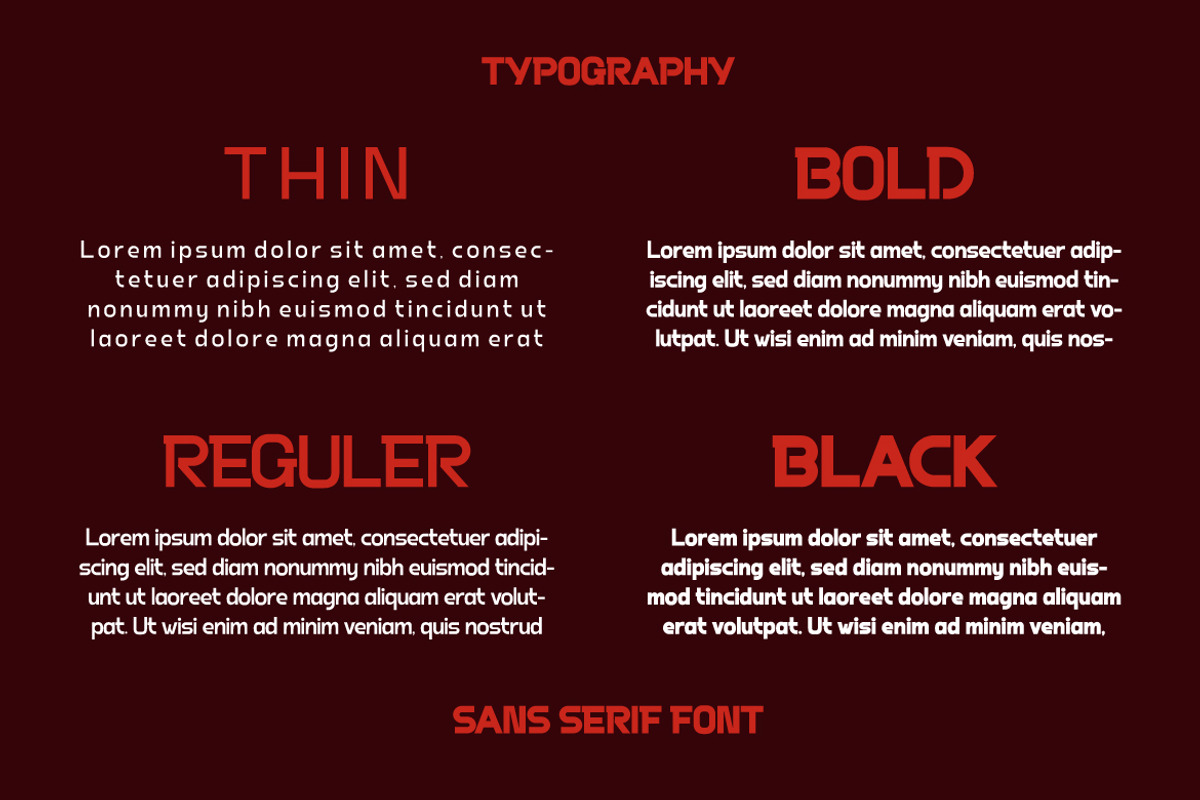 Efrida, a Sans Serif Font by twinstd (Photo 5 of 11)