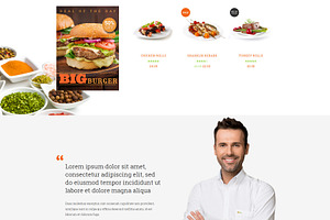 Dino - Bakery Fast Food WP Theme