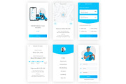 Shipment & Logistics Figma App, an UI Kit Template by themelove (Thumbnail 8 of 9)