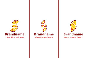 Letter S Pizza Logo, a Branding & Logo Template by Pray Art Design Studio