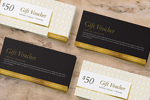 Gold Gift Voucher