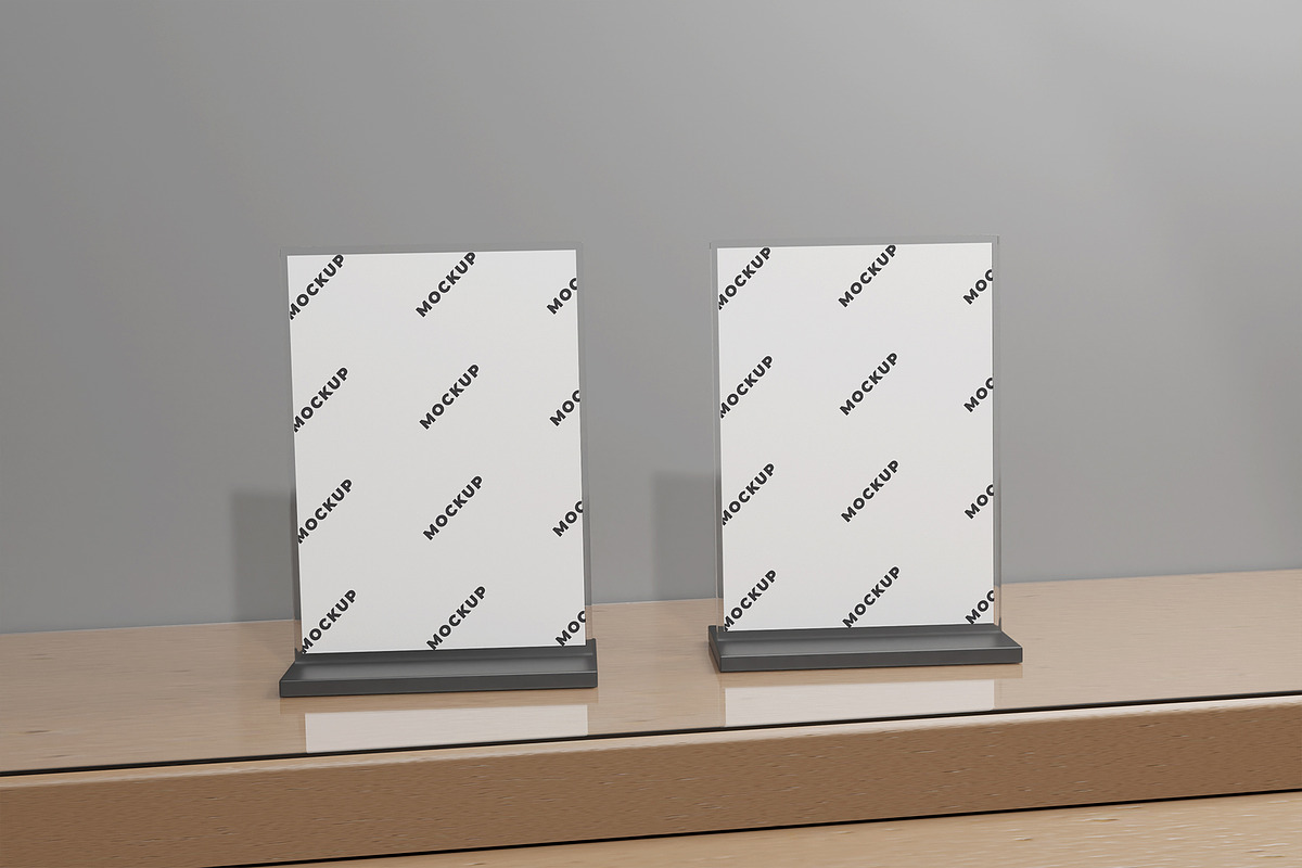 Table tent mockup, an Advertising Mockup by My Mockup (Photo 3 of 5)