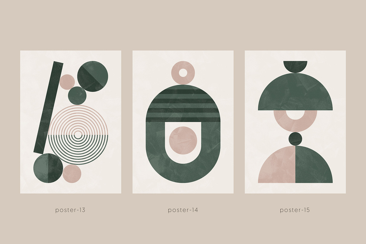 Minimal Scandinavian Posters, a Decorative Illustration by Léo Alexandre (Photo 7 of 10)