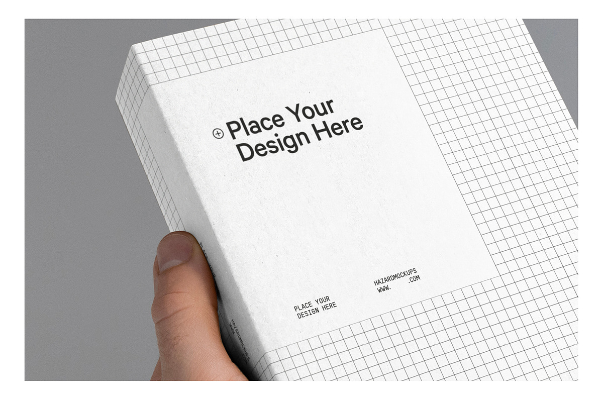 Cardboard Box Mockup, a Pens & Pencil Mockup by HAZARD MOCKUPS (Photo 6 of 9)