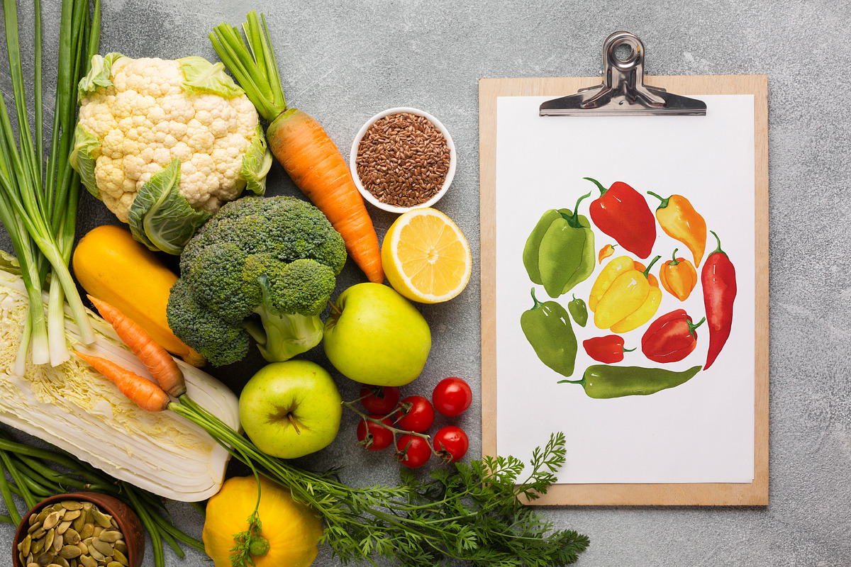 Watercolor peppers, a Food Illustration by Maria's little shop (Photo 2 of 7)
