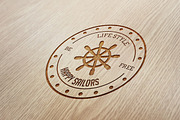 11 Hipster Badge Logos, a Branding & Logo Template by Xelm (Thumbnail 1 of 11)