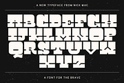 Badmoon Slab - A Space Western font, a Slab Serif Font by Nick Mac (Thumbnail 7 of 8)
