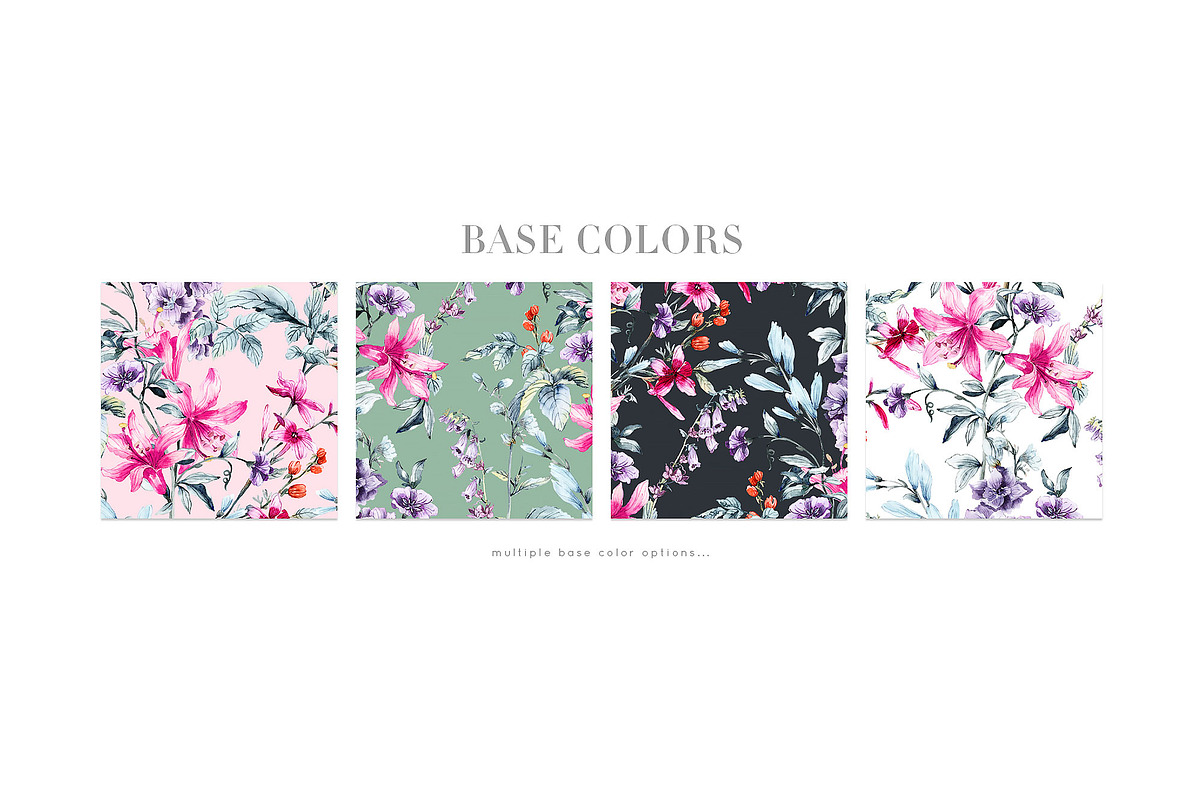 Springs Meadows Prints & Motifs, a Pattern Graphic by TSTUDIO (Photo 2 of 9)