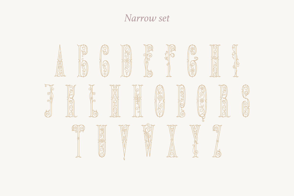 Wedding Calligraphy font family, a Serif Font by kaer_shop (Photo 9 of 11)