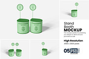 Stand Booth Mockup, a Product Mockup by bimockup (Thumbnail 1 of 6)