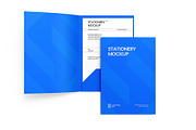 Stationery File Folder Mockup, a Merchandise Mockup by graphypix (Thumbnail 1 of 3)